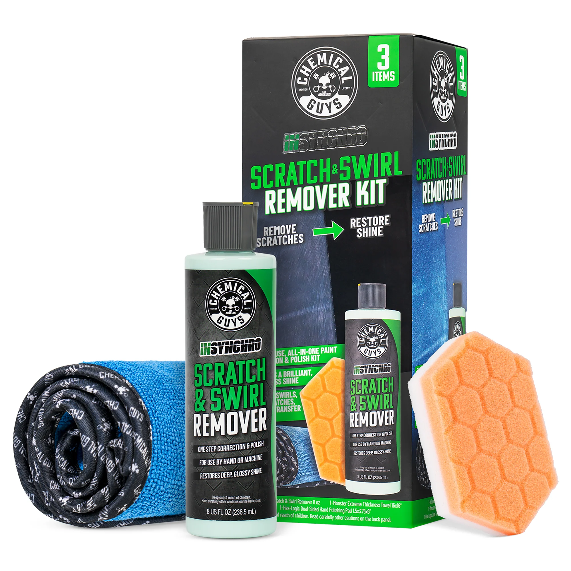 InSynchro Scratch & Swirl Remover Kit